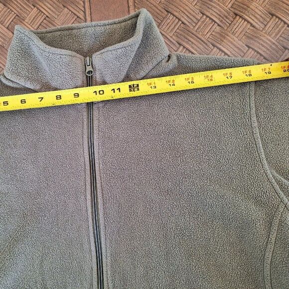 Woolrich Trailhead Fleece Full Zip Jacket Andes Sage Green Women XL - Picture 5 of 11